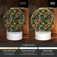 thumbnail image 3 of Daiia Hawaiian Culture Symbols Pattern Acrylic Night Light, LED Touch Light, Bedroom Night Light, Soft Glowing Lamp Perfect Gift for Mother's Day, Birthday, or Christmas, 3 of 9