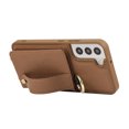 thumbnail image 6 of Decase Phone Case for Samsung Galaxy S22 5G Shockproof Anti-scratch PU Leather Wallet Cover with Stand Card Slot Ring for Samsung Galaxy S22 6.1 inch Women,Brown, 6 of 9