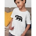 thumbnail image 2 of "Brother" Bear Silhouette Toddler T-Shirt,  2 Toddler, 2 of 4