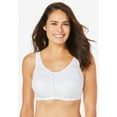 thumbnail image 4 of Comfort Choice Women's Plus Size 3-Pack Cotton Wireless Bra, 4 of 6
