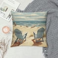 thumbnail image 2 of Chilfamy Storybook Illustration Fashion Style Dirt-Resistant Throw Pillow Covers for Couch Sofa Bed Living Room Bedroom Pillowcase, Suitable for Home Decor, 1PC 24x24in, 2 of 5