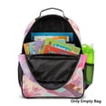 thumbnail image 4 of Uorisanigo Pink Floral Dragon Backpack for Girls School Elementary Bookbag Large Capacity Lightweight Daypack with Side Pocket for Camping Outdoor Hiking, 4 of 7