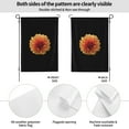 thumbnail image 2 of Wukai Orange Dalia Garden Flags Double Sided Welcome Garden Yard House Flags Outside Outdoor House (Only Flag), 2 of 8