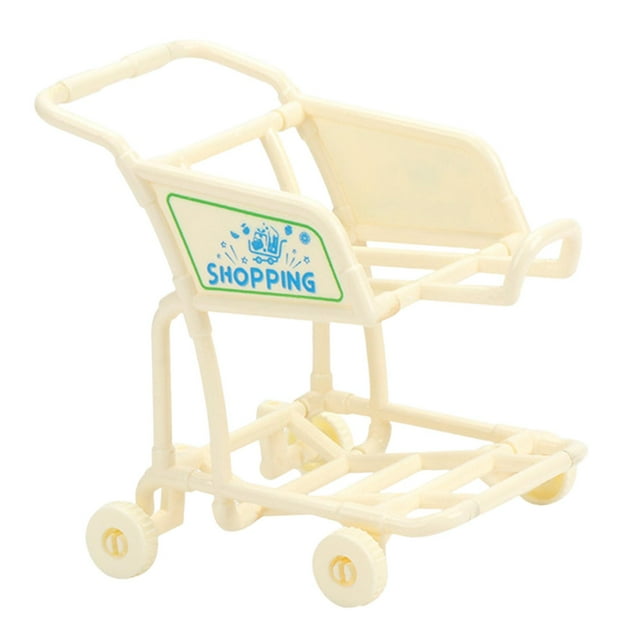 TISHITA Chariot de Magasinage pour Enfants Chariot de Développement Créatif pour Enfants Garçons Filles Beige