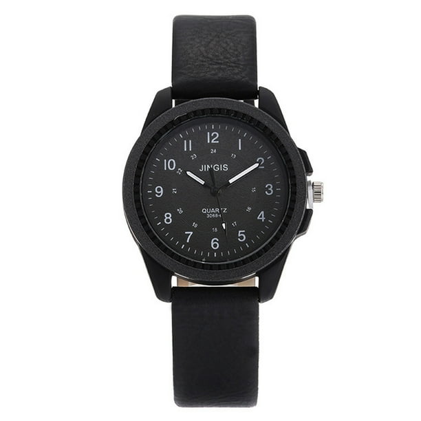 Fiudx Liquidación De Joyas Reloj De Cuarzo Luminoso Analógico Con Cinturón Para Hombre Con Temperamento De Lujo