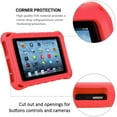 thumbnail image 3 of Epicgadget Case for Amazon Fire HD 8 / Fire HD 8 Plus (10th Generation, 2020 Released) - Shockproof Lightweight Protective EVA Kids Friendly Cover Case + 1 Screen Protector and 1 Stylus (Red), 3 of 5