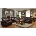 thumbnail image 2 of Colton Rolled Arm Upholstered Chair Brown, 2 of 2