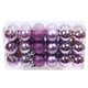 thumbnail image 2 of 30 piezas de bolas de Navidad adornos inastillables decoraciones para árboles de Navidad juego de bolas colgantes para decoración de fiesta de Kits de decoración para fiestas morado claro Bearachild HA007626-06B, 2 of 6