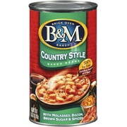 B & M Ctry Style Molasses, Bacon Brown Sugar Baked Beans, 28 oz