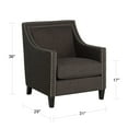 thumbnail image 7 of Studio 55D Flynn Heirloom Charcoal Upholstered Armchair, 7 of 7