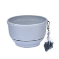 thumbnail image 2 of Hanging Plastic Planter Hanging Chain Design Flowerpot Flower Arrangement Pot, 2 of 7