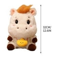thumbnail image 3 of Decoración para el hogar, decoración de habitación, decoración de pared: Peluche de caballito bebé para muñecas, ideal para acompañar a tu muñeca a dormir (32 cm)., 3 of 7