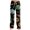 Green, variant on Halloween Sleep Pants for Women Ghost Pumpkin Print Drawstring Stretchy Pajama Pants