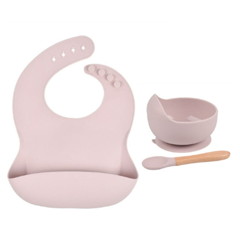 Baby Bowl Set with Silicone Spoon