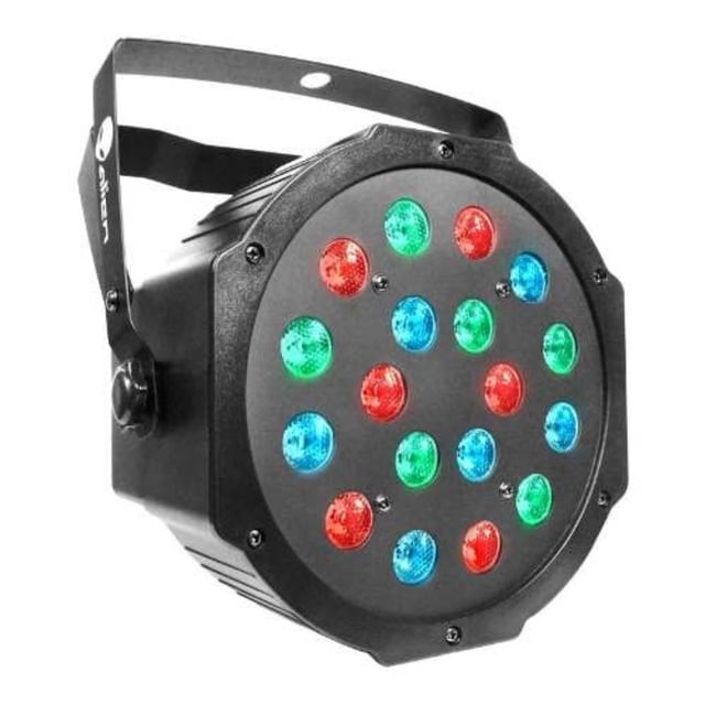 Cañon de Led PAR18X3 AlienPro RGB Audio Rítmico 60W 18 LEDs de 3W