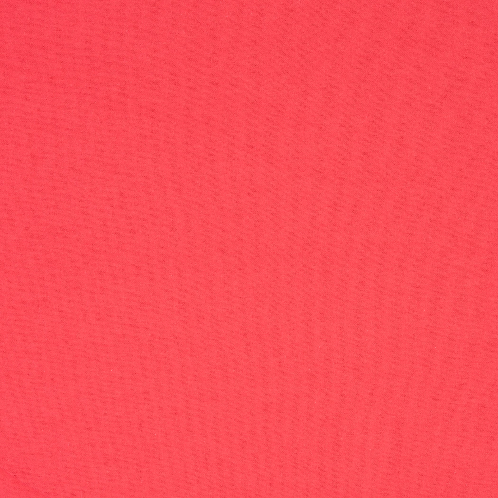 RTC Fabrics 42"/43" 100% Cotton Flannel Solid Punch Pink Color Crafting Fabric by the Yard