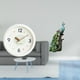 thumbnail image 2 of Reloj de pared moderno de con escultura silenciosa y números grandes, adorno decorativo colgante para el hogar, la oficina, el estudio, el d, 2 of 8
