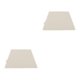 thumbnail image 1 of Soidarity Almohadilla de placa exterior de popa de plástico para bote inflable yate pesca L blanco Gris L 2Conjunto, 1 of 1