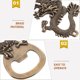 thumbnail image 3 of Dragon Bottle Opener Copper Bottle Opener Novelty Beer Bottle Opener Vintage Craft, 3 of 4