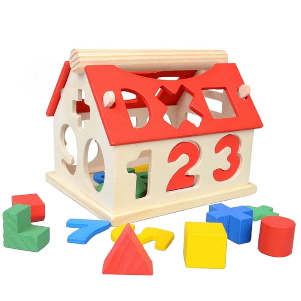 Niños Juguetes Para Niños Número Digital Casa Bloques De Construcción Aprendizaje Educativo Juguetes Intelectuales Para Niños Bebé Serendint FN002563-00