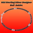 thumbnail image 2 of Tobillera DARSHRAJ Jewellers de plata de ley 925 Chandi, 2 of 9