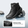 thumbnail image 3 of NORTIV 8 Men's Waterproof Military Tactical Work Boots Leather Motorcycle Combat Lightweight Non-Slip Hiking Boots for Men Defender, 3 of 7
