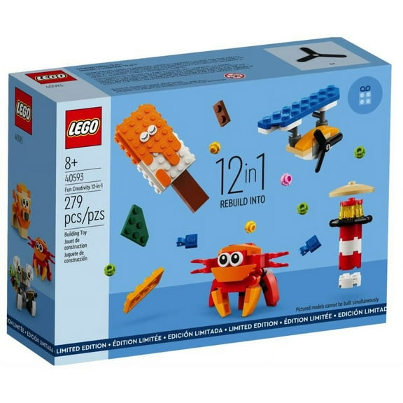 LEGO 40593 Fun Creativity 12-in-1 Set 279pcs
