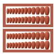thumbnail image 1 of Shisuyan 24Pcs Gradient Color Fakes Nails False Nail Tip Artificial Fingernails Pumpkin Color, 1 of 9