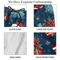 thumbnail image 4 of luoweisi Men's Beach Shorts Quick Dry Swim Trunks with Mesh Lining Christmas Santa Claus S, 4 of 5