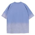 thumbnail image 2 of Aursykel Breathable Cotton Tee Top for Men Baggy Loose Short Sleeve T Shirt Comfy Crew Neck Solid Color Tshirt, 2 of 3