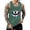A-Green1134, variant on XIAOCHA Cartoon Print Tank Top For Men Sleeveless Crew Neck Workout Casual Muscle Shirt