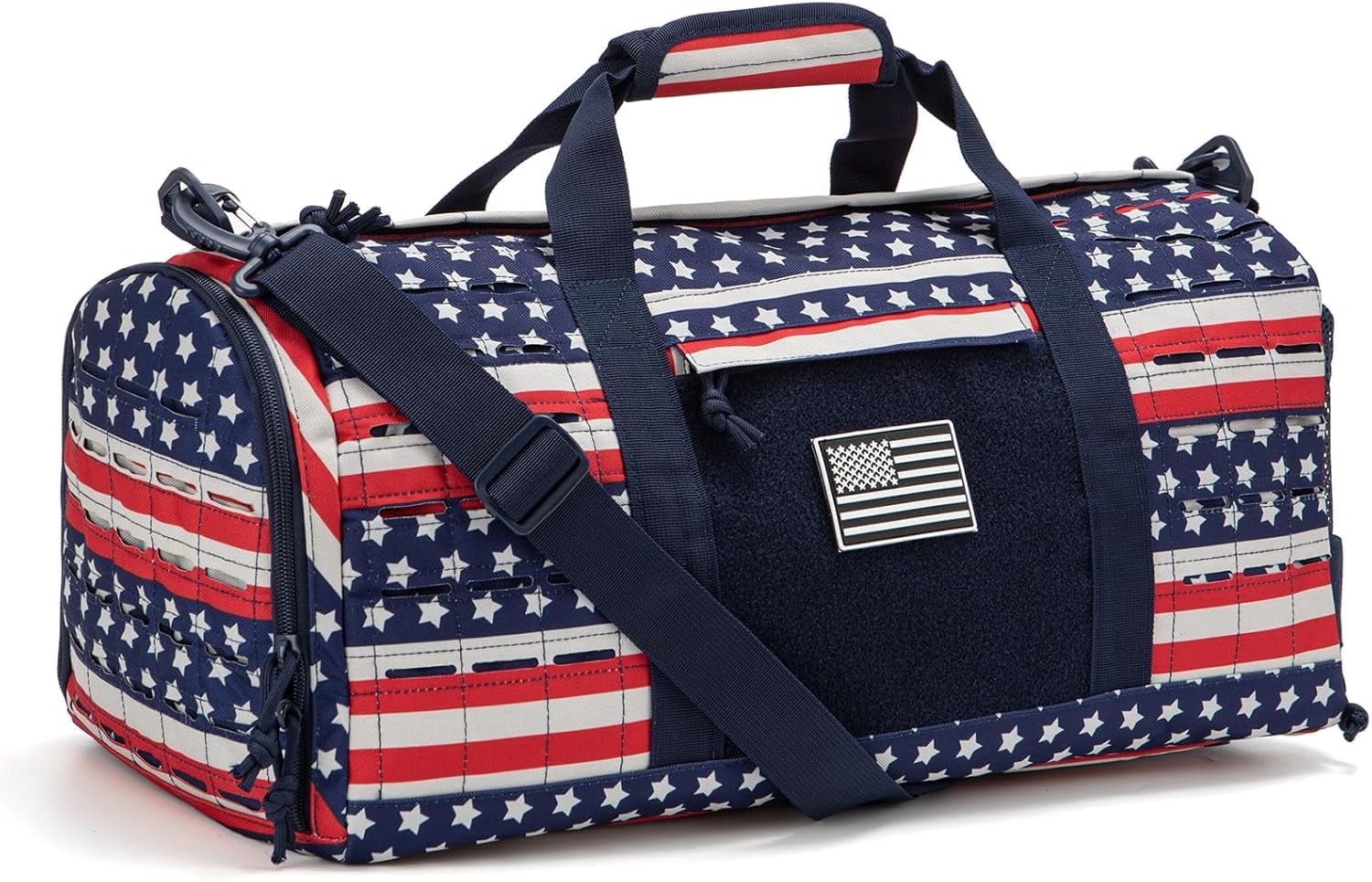 WarmH 40L Military Tactical Duffle Bag For Men Sport Gym Fitness Tote Travel Training Workout With Shoe Compartment Basketball Football Weekender