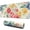 Pioneer Flower Floral, variant on Long Mouse Pads for Desk,Pioneer Flower Floral Print Pattern Desk Mats on Top Of Desks, Desk Mouse Pad Extra Large with 3mm Non-Slip Base and Stitched Edge for Gaming,Office,Work,Home 31.5"x11.8"