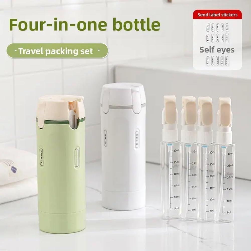 4 in 1 Travel Dispenser Bottle