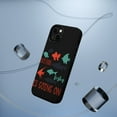 thumbnail image 5 of DistinctInk MagSafe Tough Case for Apple iPhone 14 (6.1" Screen) - Something Fishy Going On - Wireless Charging Compatible, 5 of 6