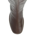 thumbnail image 5 of Journee Womens Alondra Platform Square Toe Boots, 5 of 10
