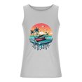 thumbnail image 3 of Xysaqa Tank Tops for Men Cool Beach Novelty Funny Graphic Tee Shirt for Men Gym Wokout Sleeveless T-Shirts Summer Tops S-4XL （Available in Big & Tall), 3 of 4