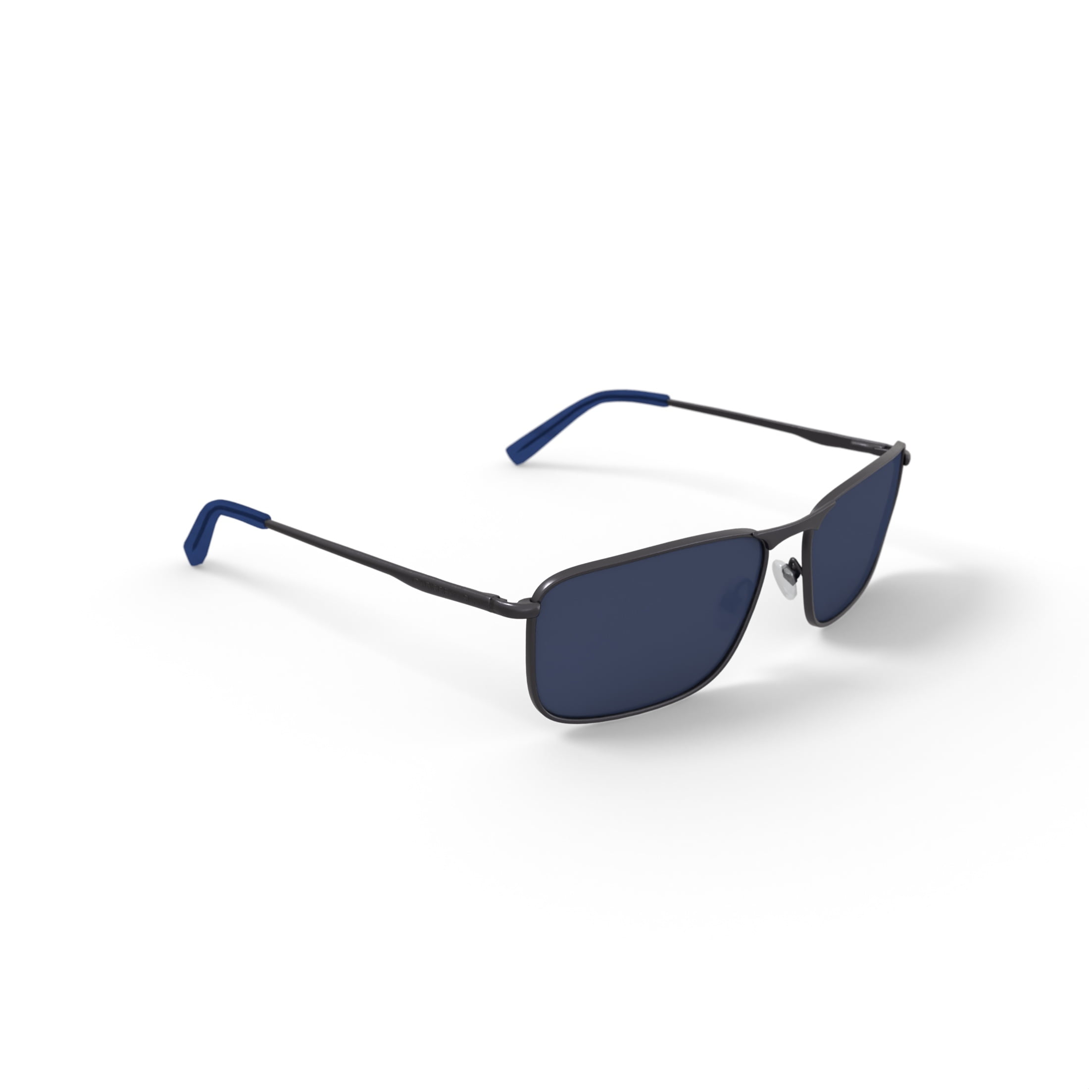 Caribbean Sun Rx'able Unisex Polarized Sport Sunglasses, Bonefish Cay, Matte Gunmetal, 58-16-136