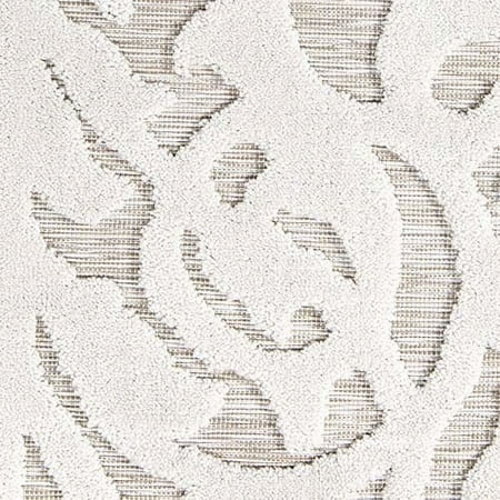 My Texas House Lady Bird 1' X 1' Swatch Driftwood Damask Outdoor Rug