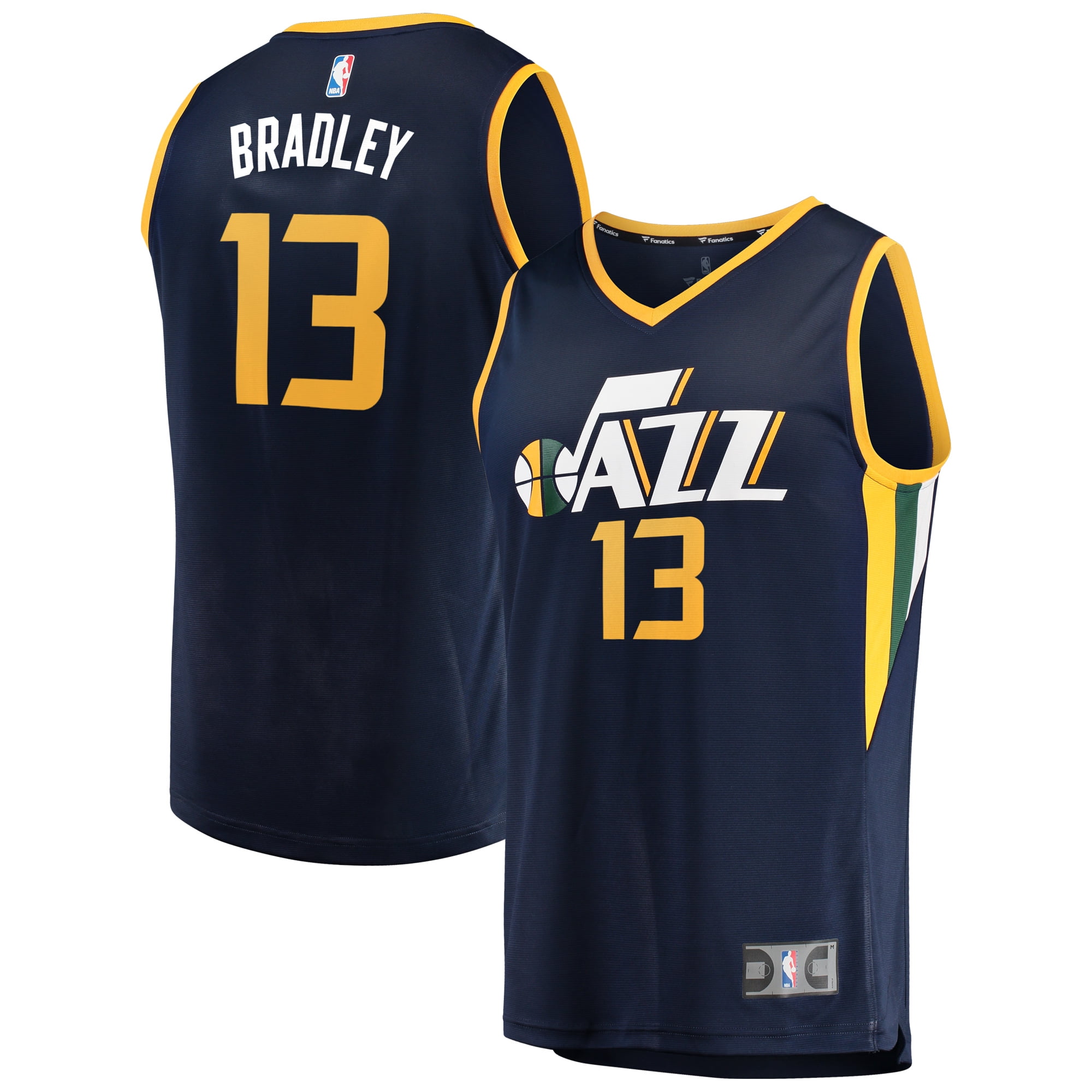 Tony Bradley Utah Jazz Fanatics Branded 
