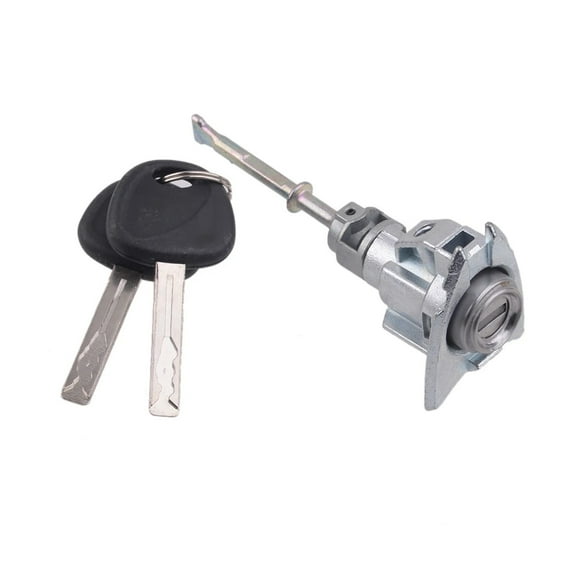 Metal Car Front Left Door Lock Cylinder With 2 Keys Fit For Hyundai Sonata Hybrid 2011 2012 2013 2014