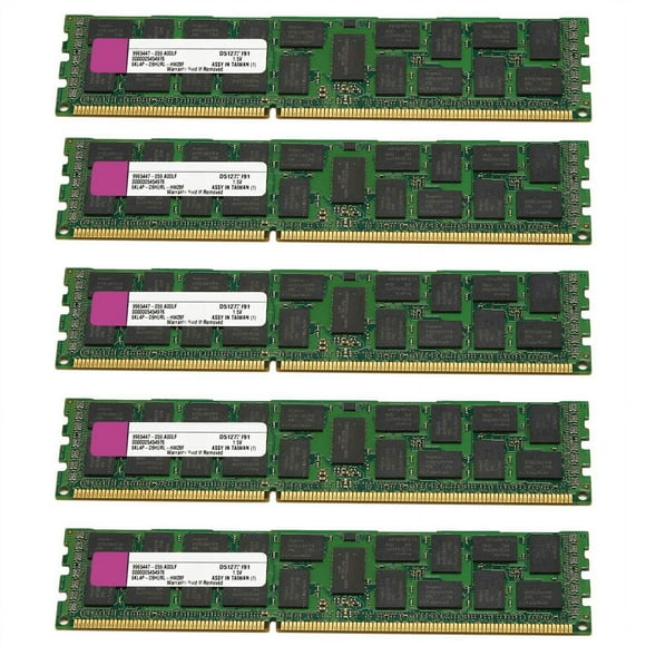 5X 4GB DDR3 Ram Memory REG 1333MHz PC3-10600 1.5V DIMM 240 Pins for Intel Desktop RAM Memoria