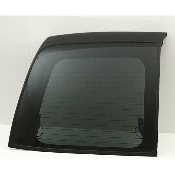 Heated Back Window Glass Driver Left Side Compatible with GMC Yukon / Yukon XL / Chevrolet Suburban / Tahoe LS / Tahoe LT 2000-2006 & Yukon Denali / Tahoe Z71 2001-2006 Models