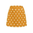 thumbnail image 2 of Uorisango Yellow Polka Dots Womens Golf Athletic Activewear Skorts Lightweight Fashion Women's Athletic Golf Skorts Skirts with Shorts Stretchy Soft Daily Wear Versatile Size XS, 2 of 7