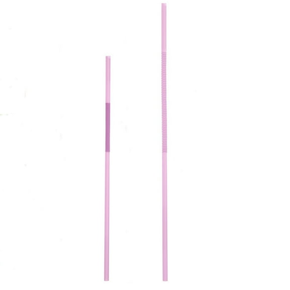 PRETXORVE 50 Straws Disposable Individually Wrapped Drinks Juices Party Family Gathering