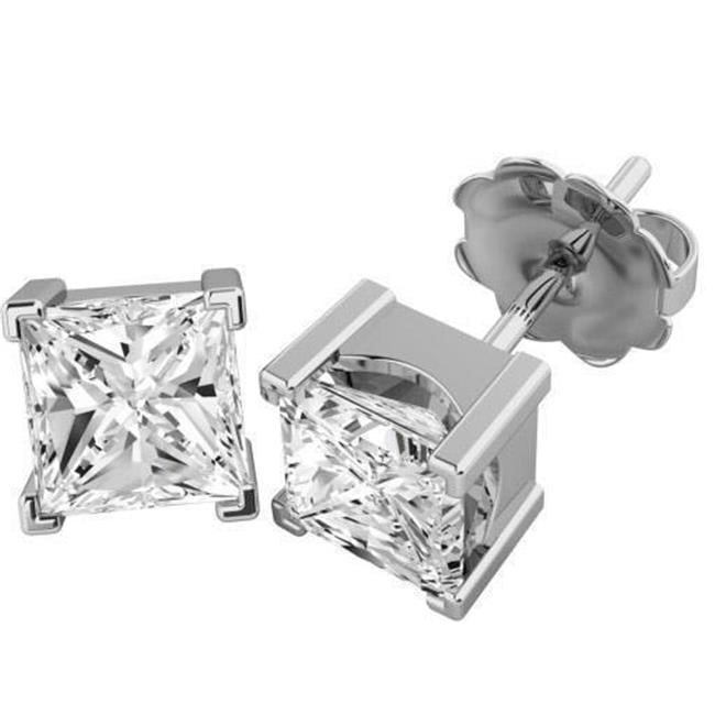 Details about   4.50Ct Heart 14K Gold Over Sterling "Gemstone" Stud Earrings Valentine Gifts