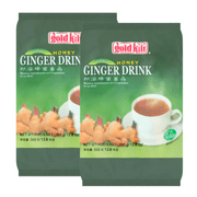 Gold Kili Instant Ginger Honey Tea Drink 12.6 oz (360 G) - 2 Pack