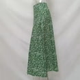 thumbnail image 4 of MNCEKFOD Skirts for Women Summer 2025 Bohemian Maxi Skirt Skirt Floral Printed Flowy Elastic Waist A Line Classic Fit Skirt Green XXL, 4 of 5