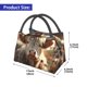 thumbnail image 2 of Easygdp Adorable Flower Field Cow Bolsa de Almuerzo Insulada Reutilizable, Bolsa de Mano y Bandolera para Oficina, Trabajo, Viajes, 2 of 6