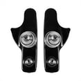 thumbnail image 2 of Plaquettes de Frein de Bicyclette Rouges Chaussures de Plaquette de Frein Alliage d'Aluminium Caoutchouc 2 Pcs Chaussures de Frein de Route en Alliage d'Aluminium Style Tiroir Plaquettes de Frein Pourred, 2 of 3